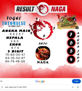 Syair Toto Macau Hari Ini Kamis 27 Maret 2025