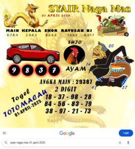Syair Toto Macau Hari Ini Kamis 27 Maret 2025